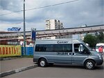 Бесплатный автобус Genser в пункт аренды автомобилей АрендаАвто-брс на ул.Добролюбова